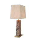 Gaultier bordslampa brun/beige 71 cm