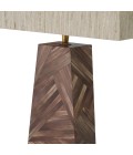 Gaultier bordslampa brun/beige 71 cm