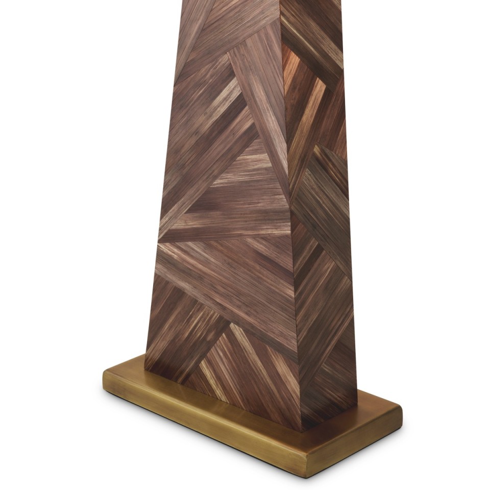 Gaultier bordslampa brun/beige 71 cm