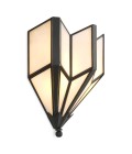 Victory vägglampa brons/vitt 41,5 cm