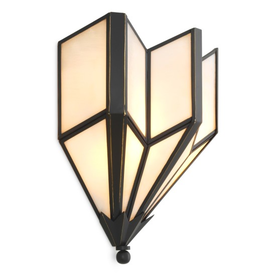Victory vägglampa brons/vitt 41,5 cm