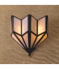 Victory vägglampa brons/vitt 41,5 cm
