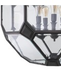 Olympia L ljuskronan brons/klart glas 80 cm