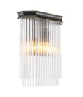 Estela vägglampa brons/klart glas 37 cm
