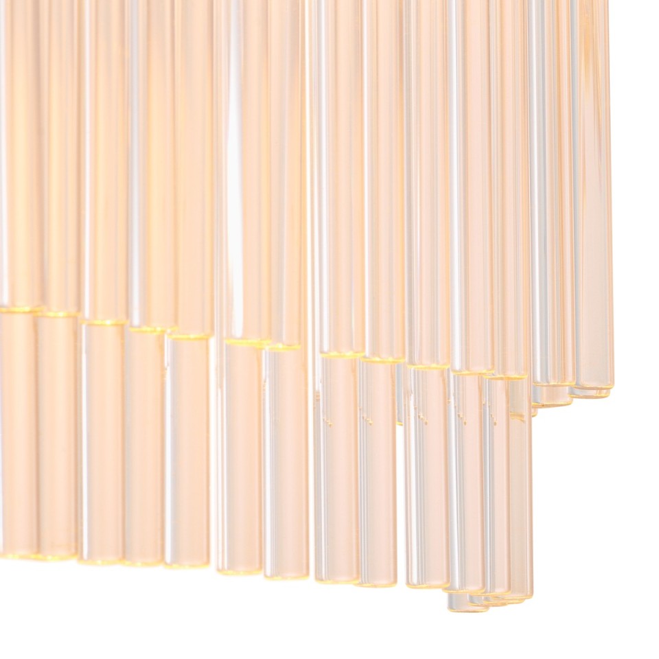 Estela vägglampa brons/klart glas 37 cm