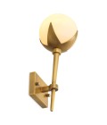 Alesa single wall light antique brass/alabaster 35 cm