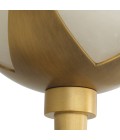Alesa single wall light antique brass/alabaster 35 cm