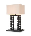 Bentley bordslampa piano svart/vitt 75 cm