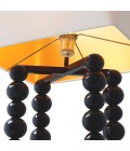 Bentley bordslampa piano svart/vitt 75 cm