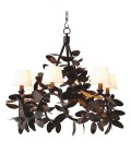 Cheverny chandelier bronze/white 90 cm