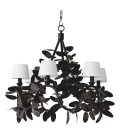 Cheverny chandelier bronze/white 90 cm