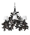 Cheverny chandelier bronze/white 90 cm