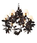 Cheverny chandelier bronze/white 90 cm