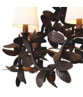 Cheverny chandelier bronze/white 90 cm