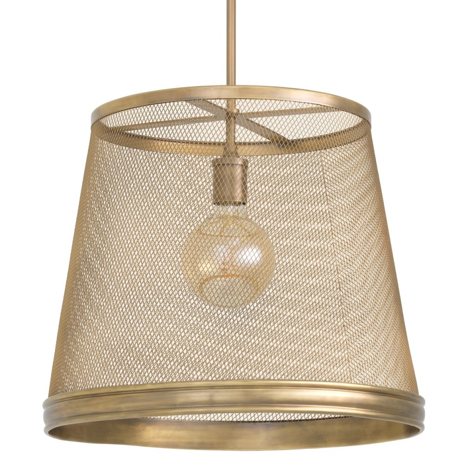 Colindale ceiling light vintage brass 50 cm