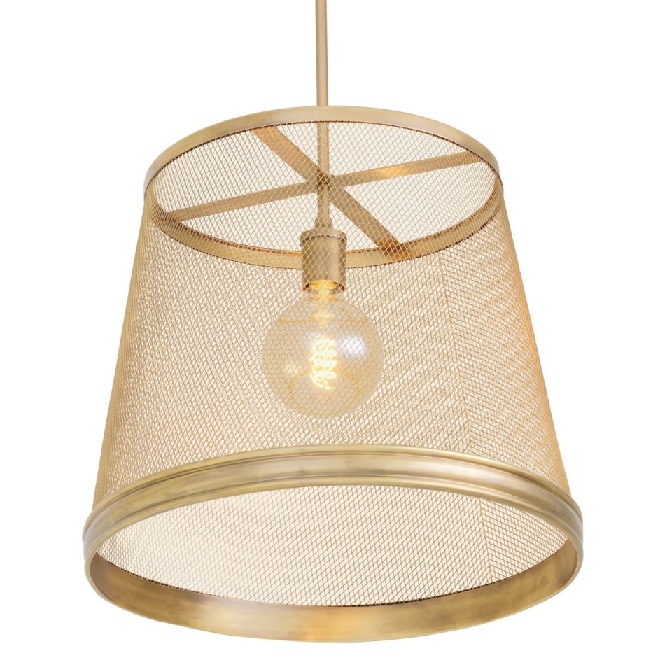 Colindale ceiling light vintage brass 50 cm