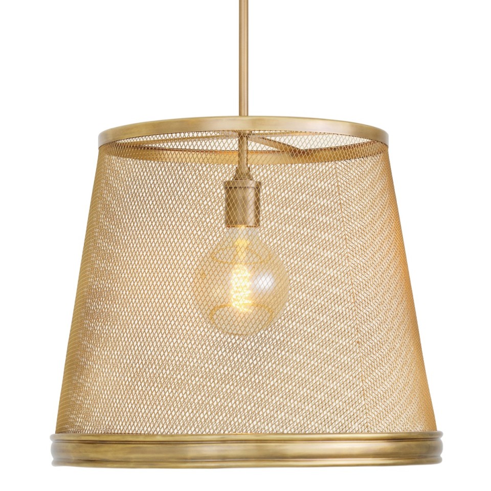 Colindale ceiling light vintage brass 50 cm