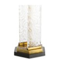 Harmonis table lamp vintage brass/glass 76 cm