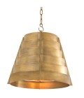 Fitzroy taklampa vintage mässing 55 cm