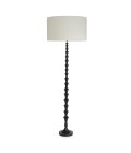 Arabella golvlampa svart/linne 162,5 cm