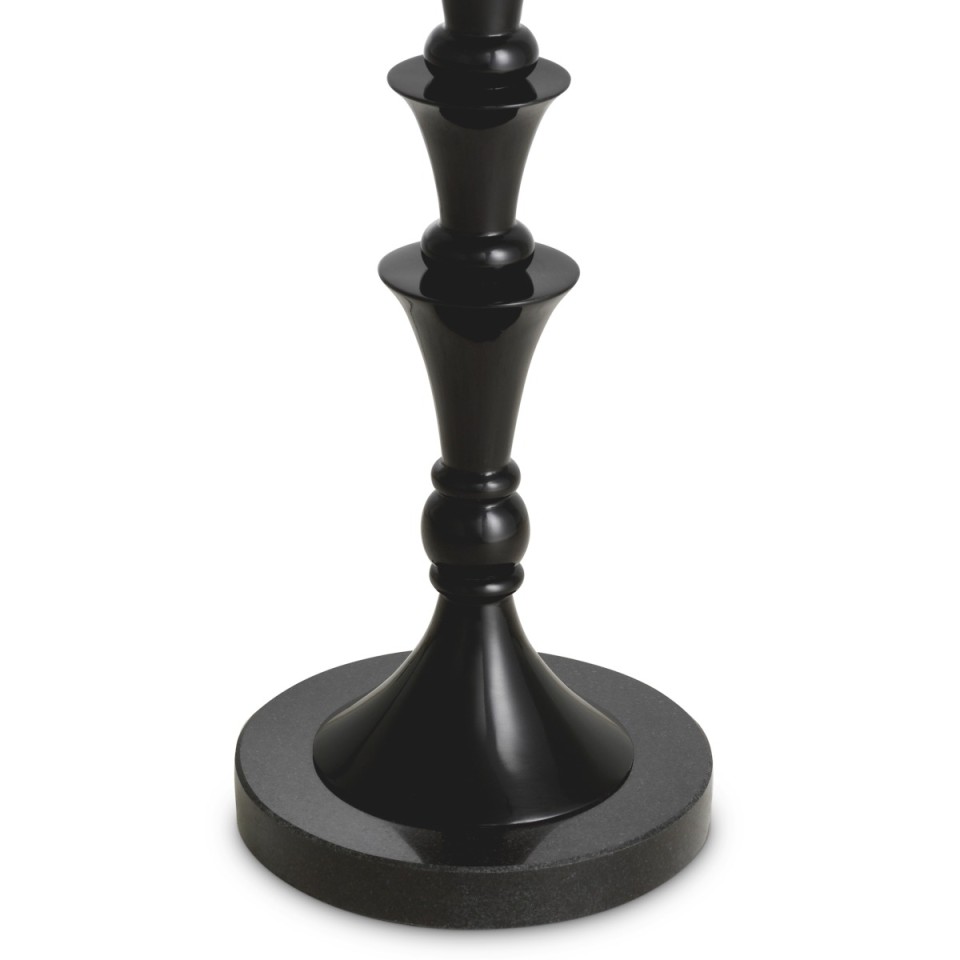 Arabella golvlampa svart/linne 162,5 cm