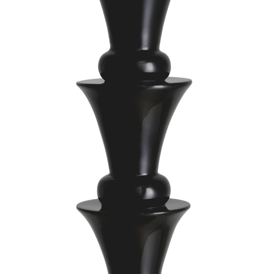 Arabella golvlampa svart/linne 162,5 cm