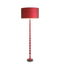 Arabella golvlampa bordeaux röd/svart 162,5 cm