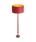 Arabella golvlampa bordeaux röd/svart 162,5 cm