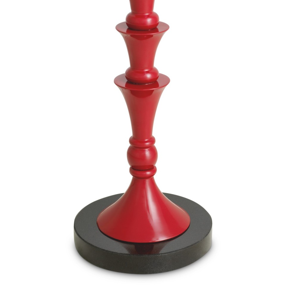 Arabella golvlampa bordeaux röd/svart 162,5 cm