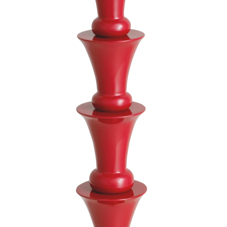 Arabella golvlampa bordeaux röd/svart 162,5 cm