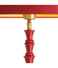 Arabella golvlampa bordeaux röd/svart 162,5 cm