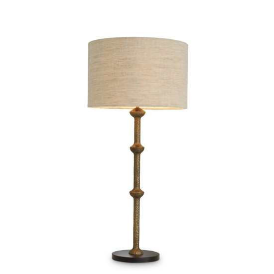 Lucente bordslampa vintage mässing 85 cm