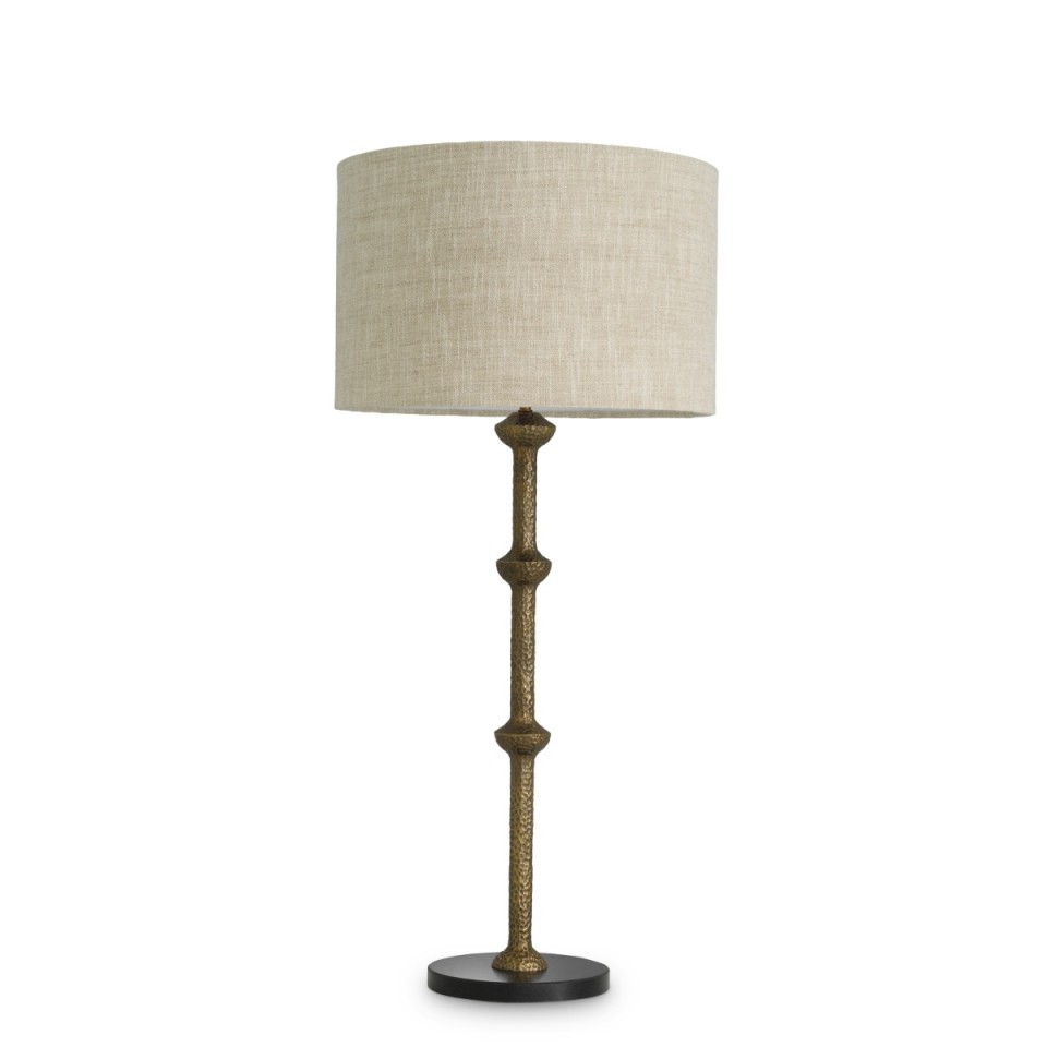 Lucente bordslampa vintage mässing 85 cm