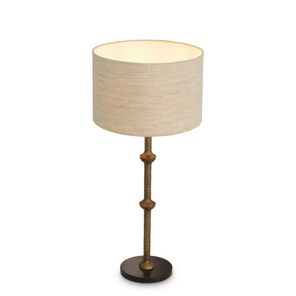 Lucente bordslampa vintage mässing 85 cm