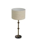 Lucente bordslampa vintage mässing 85 cm