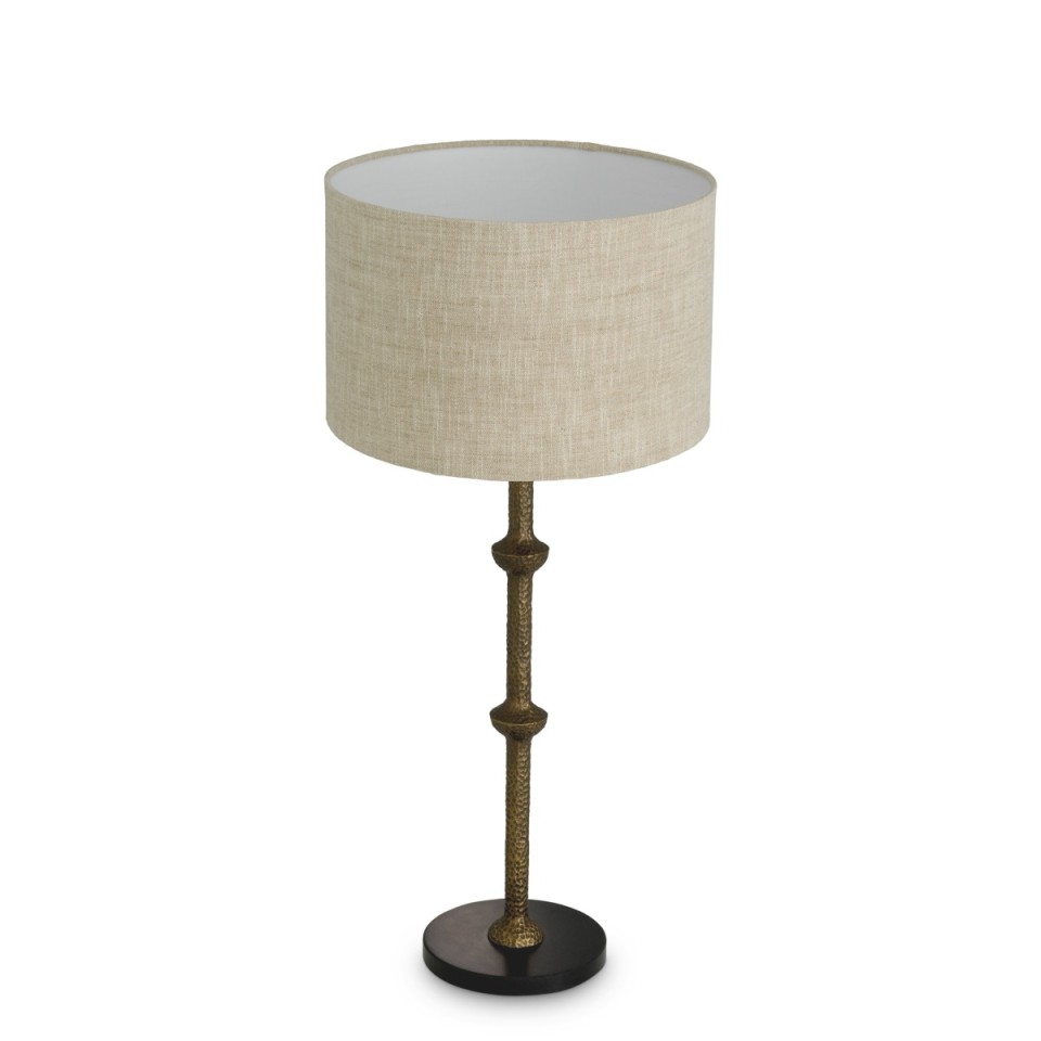 Lucente bordslampa vintage mässing 85 cm