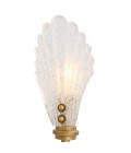 Isabelle vägglampa vintage mässing/glas 41,5 cm