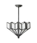Victory taklampa brons/vitt 45 cm