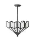 Victory taklampa brons/vitt 45 cm