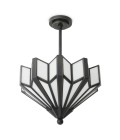 Victory taklampa brons/vitt 45 cm