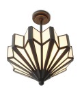Victory taklampa brons/vitt 45 cm