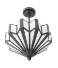 Victory taklampa brons/vitt 45 cm