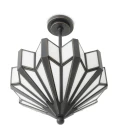 Victory taklampa brons/vitt 45 cm