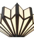 Victory taklampa brons/vitt 45 cm