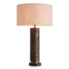 Belvoir bordslampa brons/kräm 76 cm