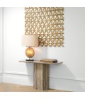 Nuria table lamp vintage brass/glass 69 cm