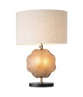 Nuria table lamp vintage brass/glass 69 cm