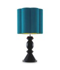 Dionne bordslampa svart/turkos 85 cm