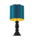 Dionne bordslampa svart/turkos 85 cm