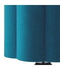 Dionne bordslampa svart/turkos 85 cm